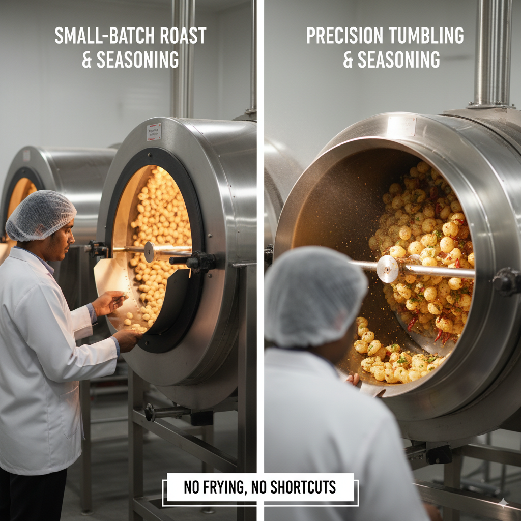 Roasting & seasoning